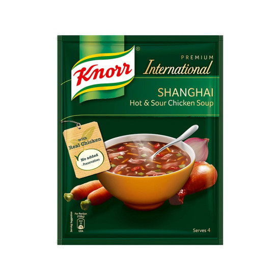 Knorr Shanghai Hot & Sour Chicken Soup - Authentic Taste in 38g Knorr Shanghai Hot & Sour Chicken Soup - Authentic Taste in 38g