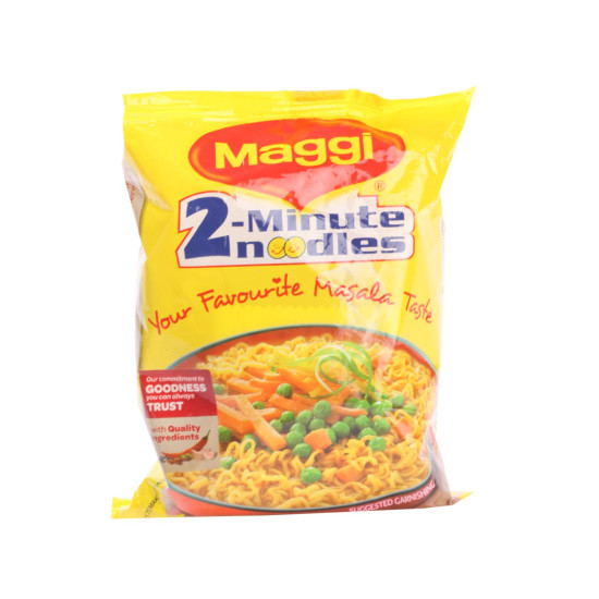 Maggi Preservative Free Masala Noodles - Authentic Masala Flavor