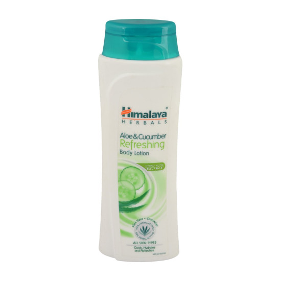 Himalaya Body Lotion - Aloe and Cucumber Refreshing, 100ml Bottle