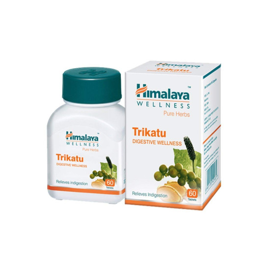 Himalaya Trikatu Digestive Wellness Tablets - Natural Digestive Aid