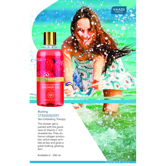 Vaadi Herbals Very Berry Shower Gels Gift Box - Nourishing Skincare