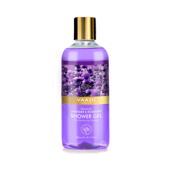 Vaadi Herbals Shower Gel - Heavenly Lavender & Rosemary - 300ml