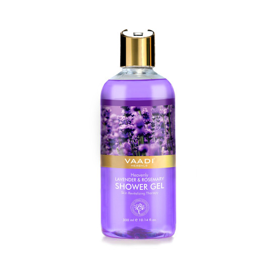 Vaadi Herbals Shower Gel - Heavenly Lavender & Rosemary - 300ml