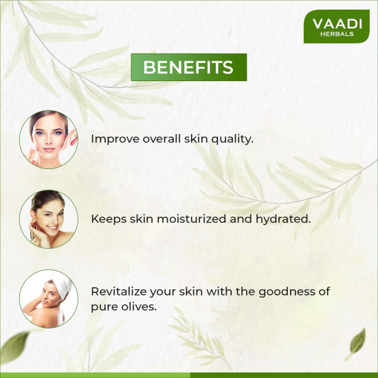 Vaadi Herbals Shower Gel - Breezy Olive and Green Apple, 300ml Vaadi Herbals Shower Gel - Breezy Olive and Green Apple, 300ml