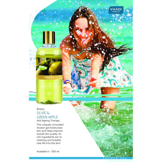 Vaadi Herbals Fresh Springs Shower Gel Gift Box - Vitamin C Enriched