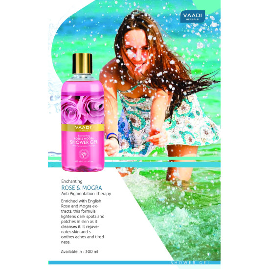 VAADI HERBALS Enduring Fragrance Shower Gel Gift Box 600ml - Detoxifying and Nourishing
