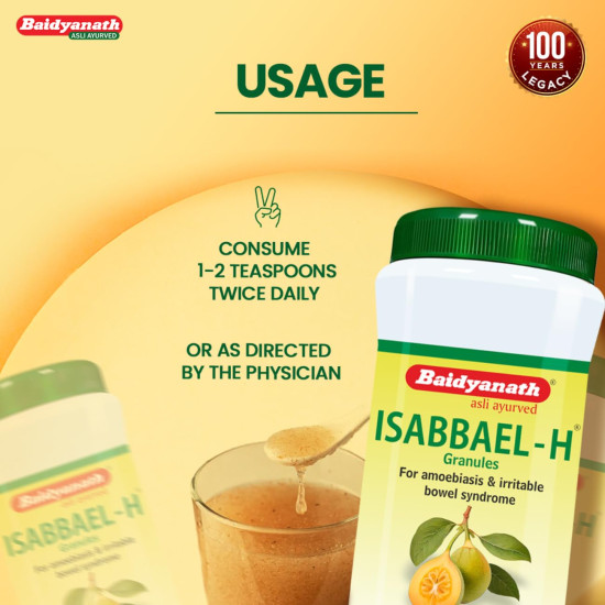 Baidyanath Isabbael H - 100 g (Granules), Colourless