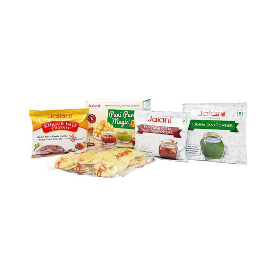 Jalani Pani Puri Magic Treat 220g Box - Authentic Indian Street Chaat