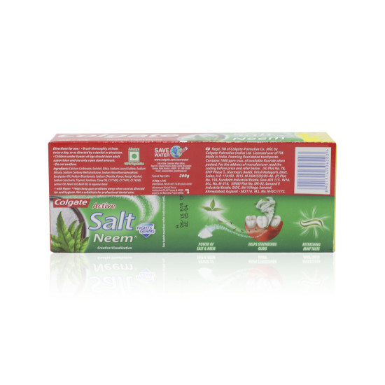 Colgate Toothpaste - Neem Active Salt, 2x100g Box - Oral Hygiene Solution