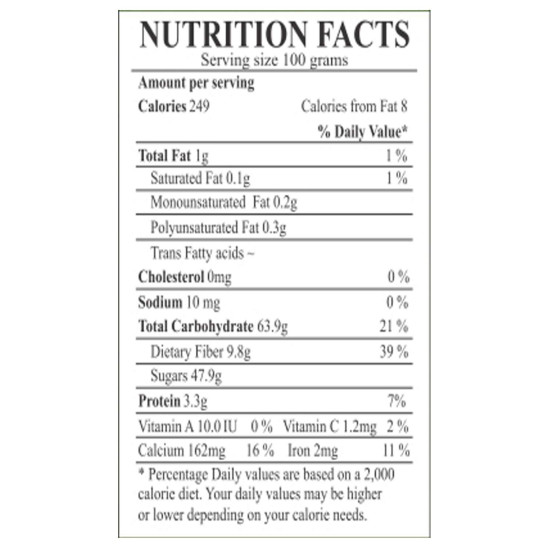 Tulsi Dry Figs Dried Anjeer Zaika 500 Gms - Nutritional Snack