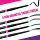 Elle 18 Eye Drama Bold Black Kajal - Smudge Proof & Waterproof