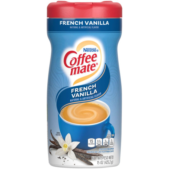 Nestle Coffee Mate French Vanilla, 425 g - Rich Vanilla Flavor