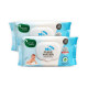 Mother Sparsh 98% Water Based Baby Wipes - Plant-Based Fabric, 160 Wipes