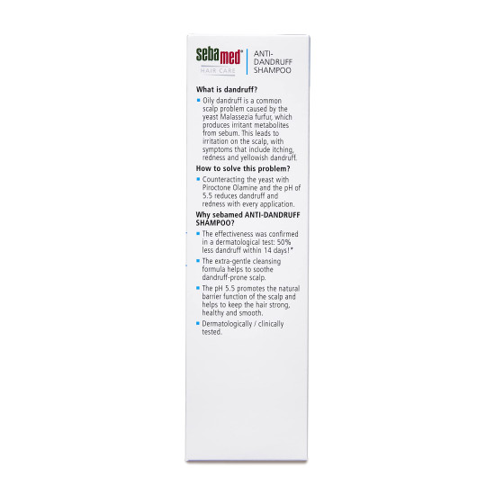Sebamed Anti Dandruff Shampoo 200 ml - Reduces Dandruff & Scalp Irritation