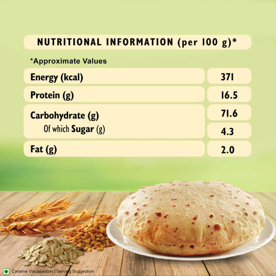 Aashirvaad Sugar Release Control Atta, 1kg - Low GI & Nutritious Flour