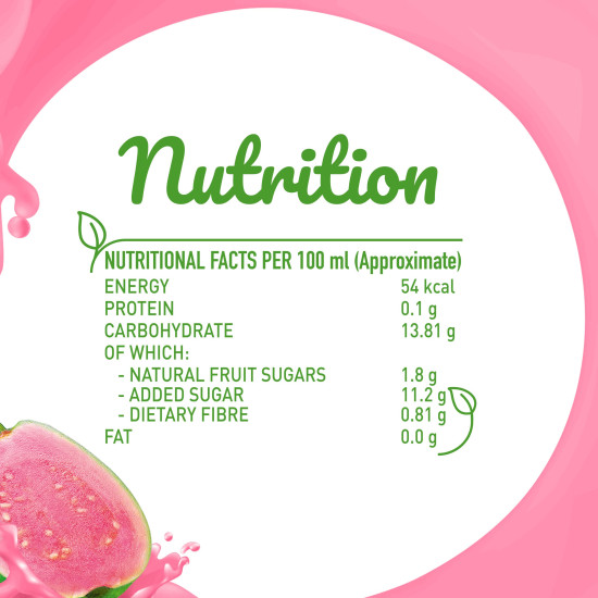 B Natural Guava Juice, Goodness of Fiber - 1 Litre