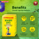 Baidyanath Brahmi Bati - Memory Booster and Helps Relieve Stress - 30 Tablets (Pack of 2)