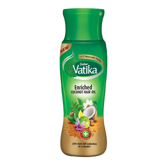 DABUR Vatika Hair Oil, 150ml - Reduce Hairfall Naturally
