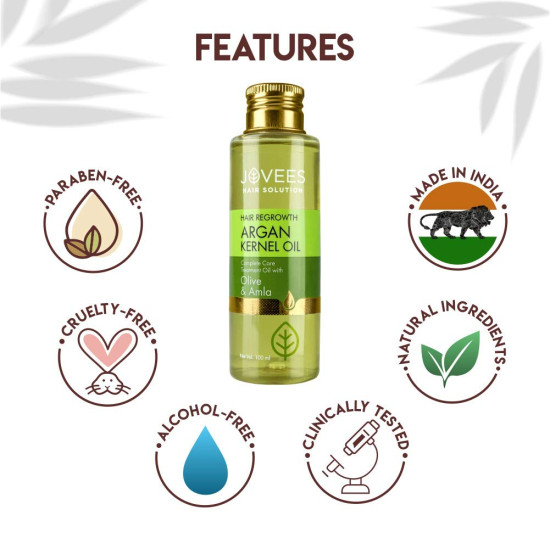 Jovees Hair Growth Argan Kernel Oil - Nourishing Hair Solution