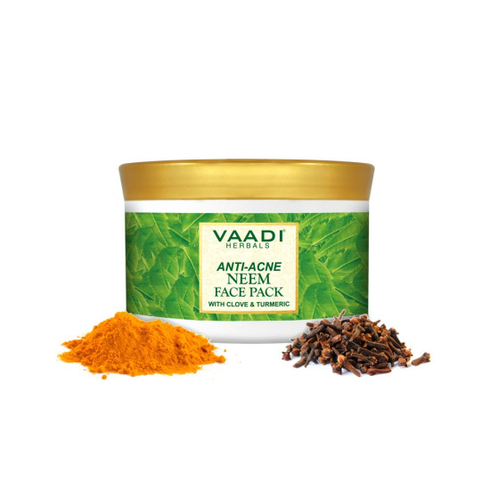 Vaadi Herbals Anti Acne Neem Face Pack - Natural Acne Solution