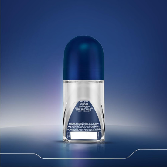 NIVEA MEN Protect and Care Roll On, 50ml - Alcohol-Free Formula