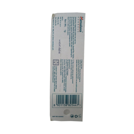Himalaya Eye Kajal - Mini, 1g Pack, Black, Matte Finish