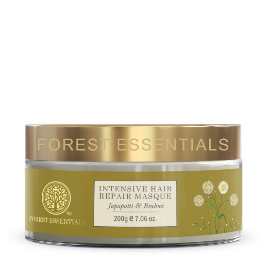 Forest Essentials Intensive Hair Repair Masque Japapatti & Brahmi - Ayurvedic Deep Nourishing Hair Mask