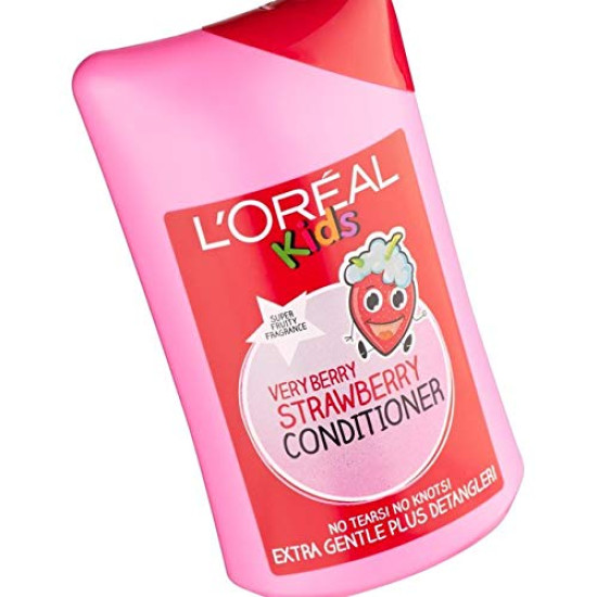 L'Oreal Paris Strawberry Conditioner For Kids - Tear-Free & Detangling
