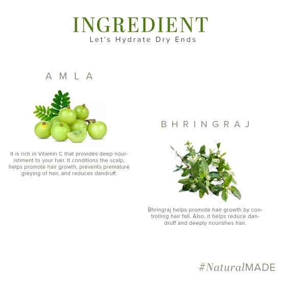 Khadi Natural Amla & Bhringraj Shampoo - Control Dandruff & Hair Fall