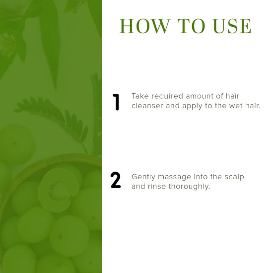 Khadi Natural Amla & Bhringraj Shampoo - Control Dandruff & Hair Fall