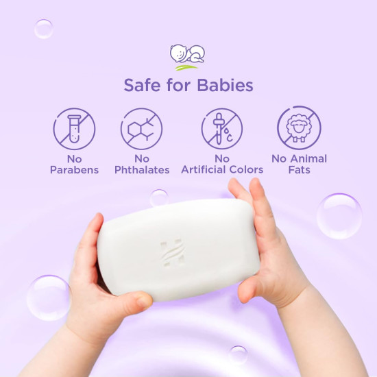 Himalaya Gentle Baby Soap (75g) - Soft & Nourishing Cleanser