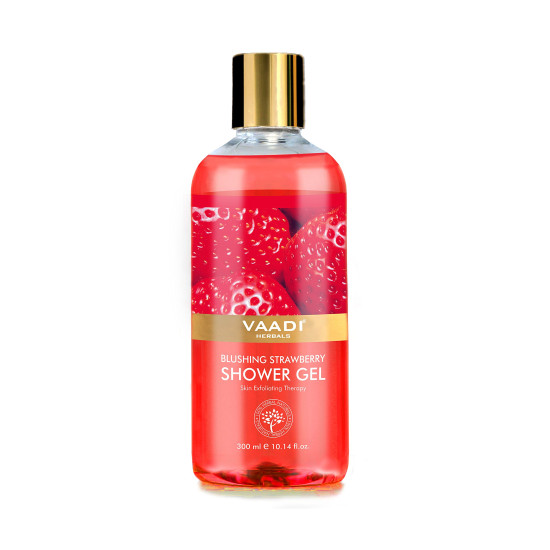 Vaadi Herbals Blushing Shower Gel - Vitamin C Enriched, 300g (Pack of 3)