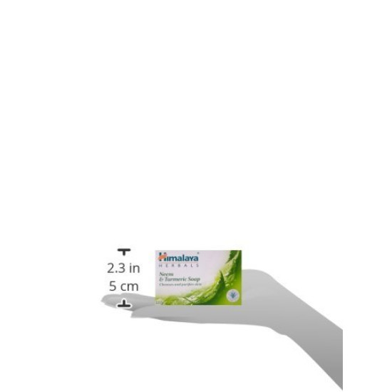 Himalaya Herbals Neem and Turmeric Soap - Natural Protection for All Skin Types