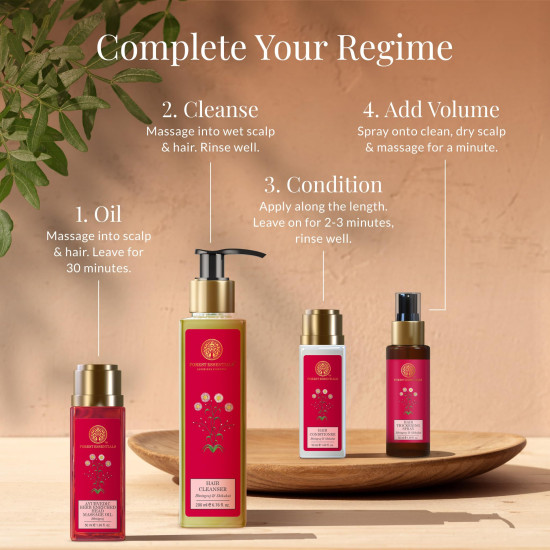 Forest Essentials Hair Cleanser Bhringraj & Shikakai - Ayurvedic Hair Growth Solution