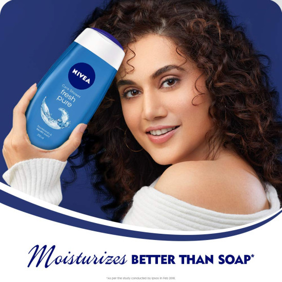 NIVEA Body Wash, Fresh Pure Shower Gel - Refreshing Aquatic Scent