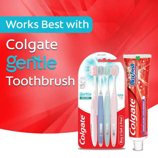 Colgate MaxFresh Toothpaste - Spicy Fresh Red Gel with Menthol