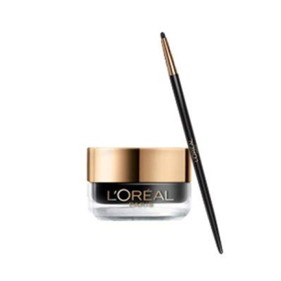 L'Oreal New 36H Waterproof Gel Intenza Super Liner - Profound Black
