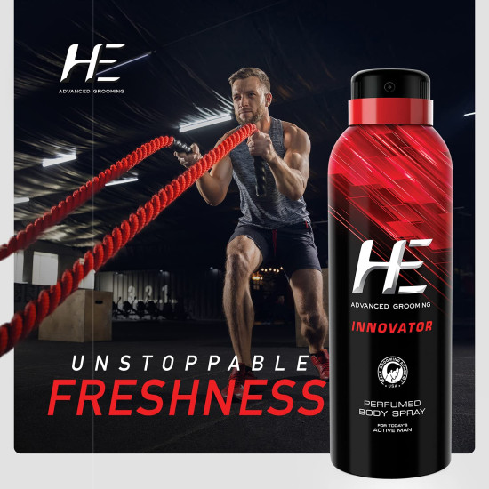 HE Perfumed Body Spray Innovator for Men - Long-lasting Fragrance