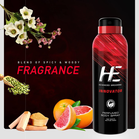 HE Perfumed Body Spray Innovator for Men - Long-lasting Fragrance