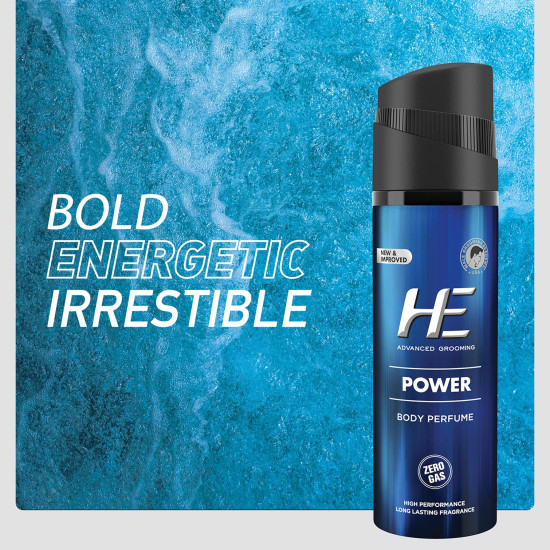 Emami HE Power Perfume For Men, 120ml - Long-lasting Freshness