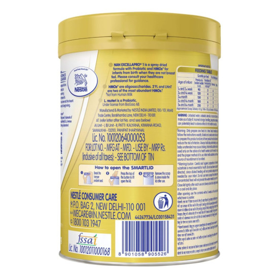 Nestlé Nan Excella Pro 1 Infant Formula - Probiotic Enriched