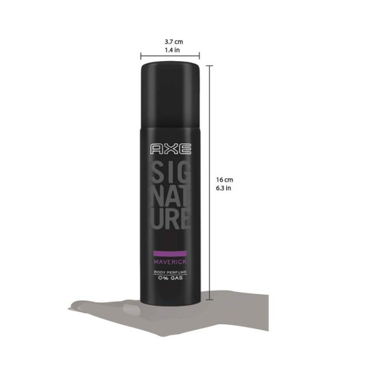AXE Signature Maverick Body Perfume, 122ml - Long-lasting Fragrance