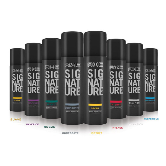 AXE Signature Body Perfume, Intense - Long-lasting Fragrance for Men
