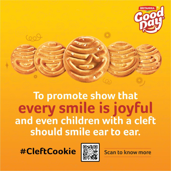 Britannia Good Day Cashew Cookies - Delightful Nutty Flavor