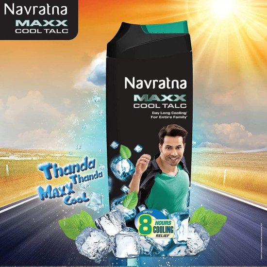 Navratna Cool Talc Mint Fresh - Instant Cooling Relief