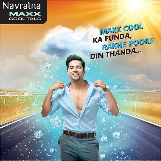 Navratna Cool Talc Mint Fresh - Instant Cooling Relief