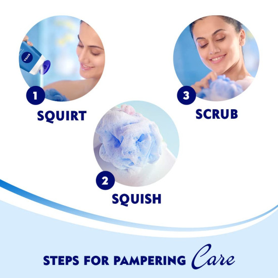 NIVEA Fresh Pure Shower Gel - Refreshing Skincare with Sea Minerals