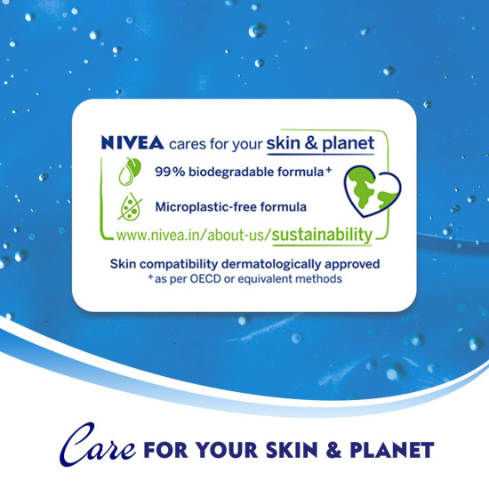 NIVEA Fresh Pure Shower Gel - Refreshing Skincare with Sea Minerals