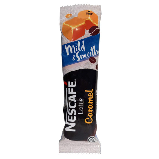 Nescafe Latte Caramel, 500Gm - Pack Of 20 - Smooth Caramel Coffee