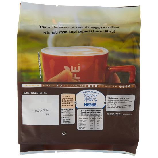 Nescafé Blend Brew 3-in-1 Mild Coffee - Smooth & Aromatic